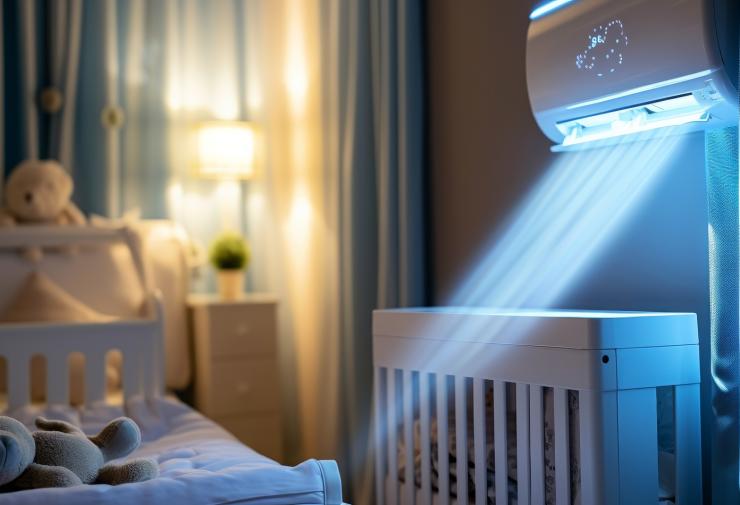 Climatisation dans une chambre bébé : les bonnes pratiques à adopter