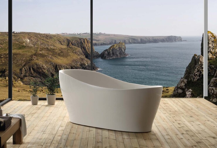 Optez pour une baignoire îlot dans votre salle de bain